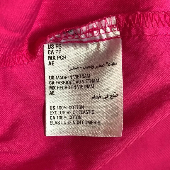 INC International concepts size PS high low Pink puff sleeve dress spring easter - Picture 9 of 10